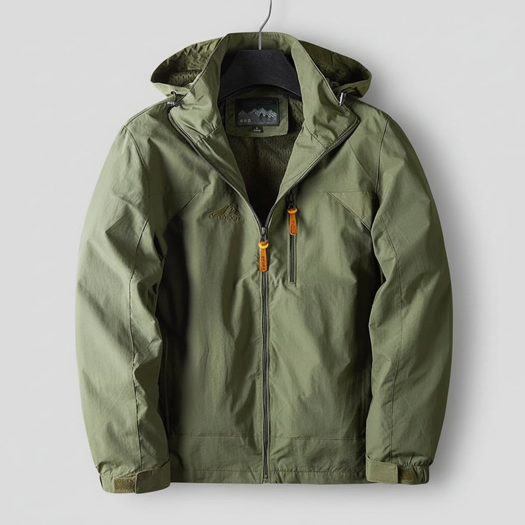 Outdoor Jacket Waterproof Breathable Lightweight Mens Jacket