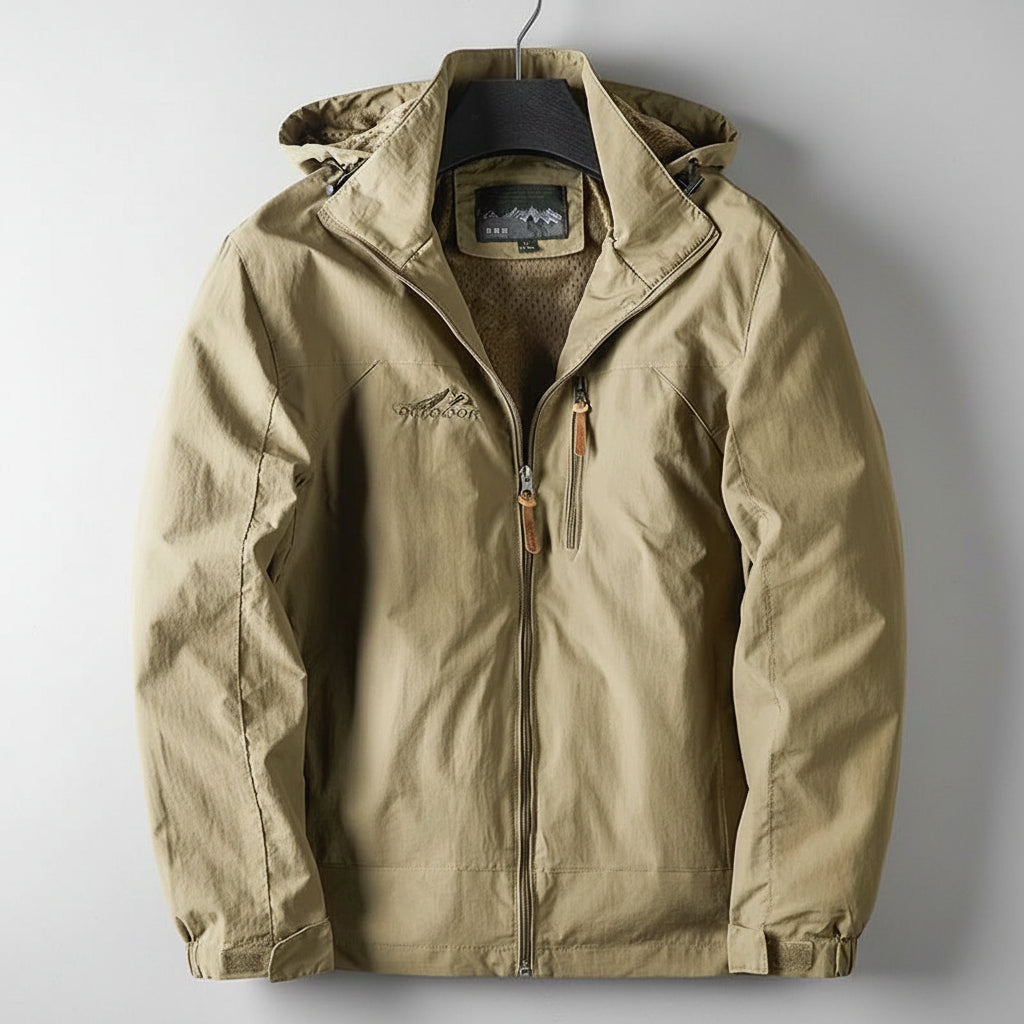Outdoor Jacket Waterproof Breathable Lightweight Mens Jacket