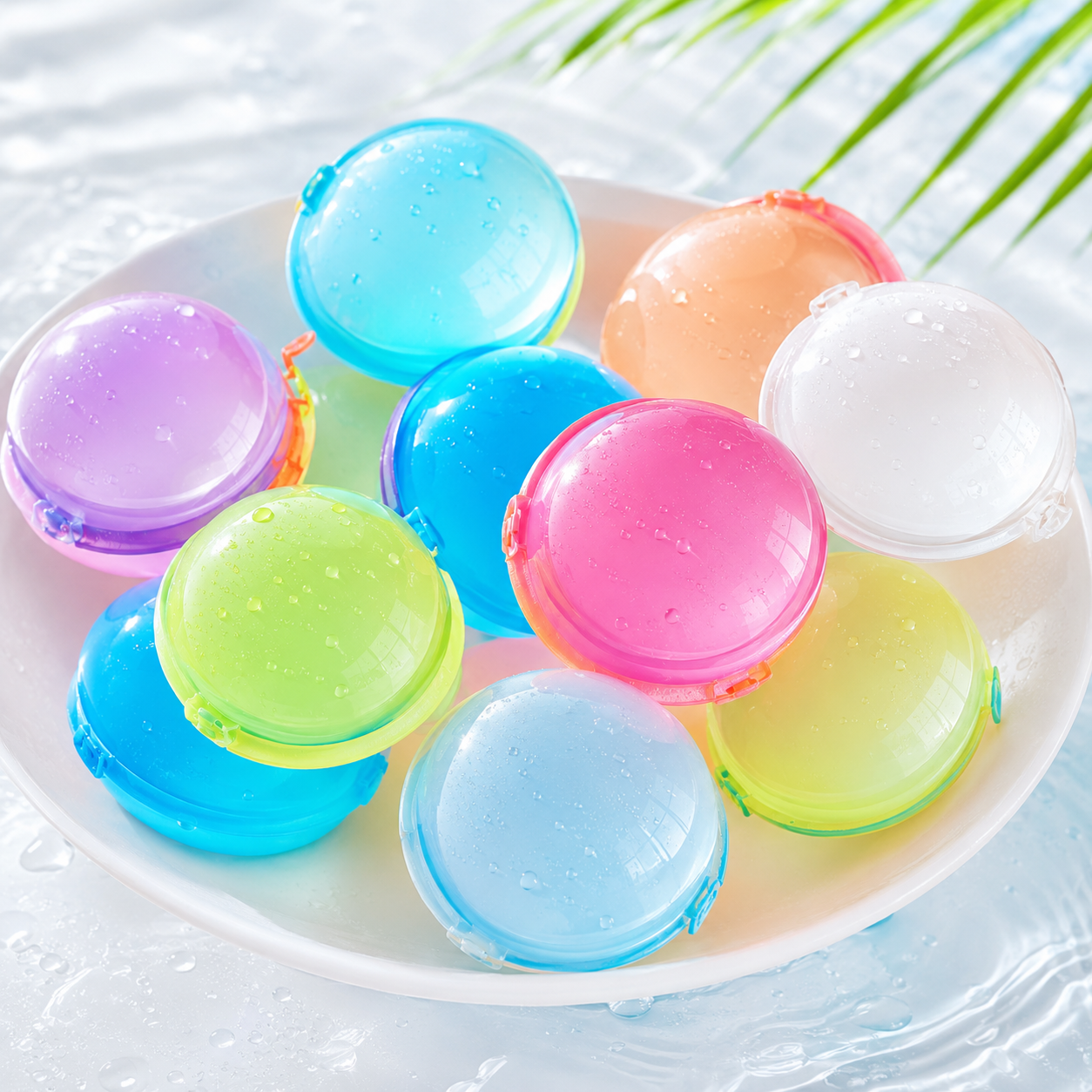 Palloncini Acqua Riutilizzabili Giocattolo Giochi Outdoor Divertenti - Image 1