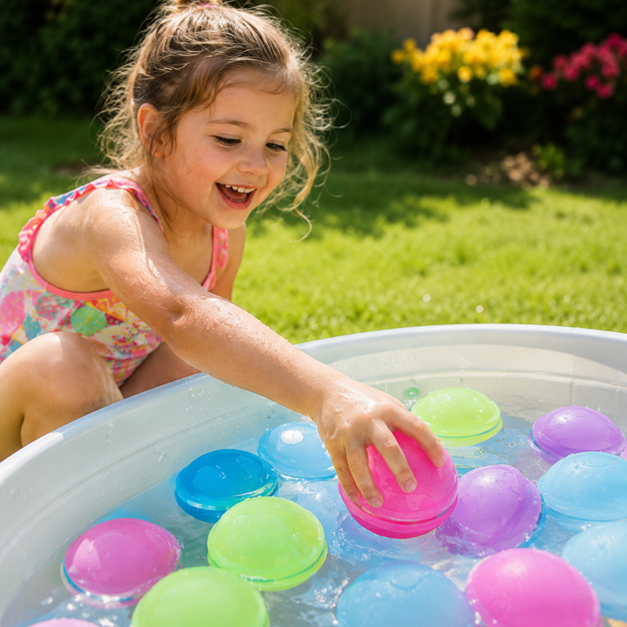 Palloncini Acqua Riutilizzabili Giocattolo Giochi Outdoor Divertenti - Image 4