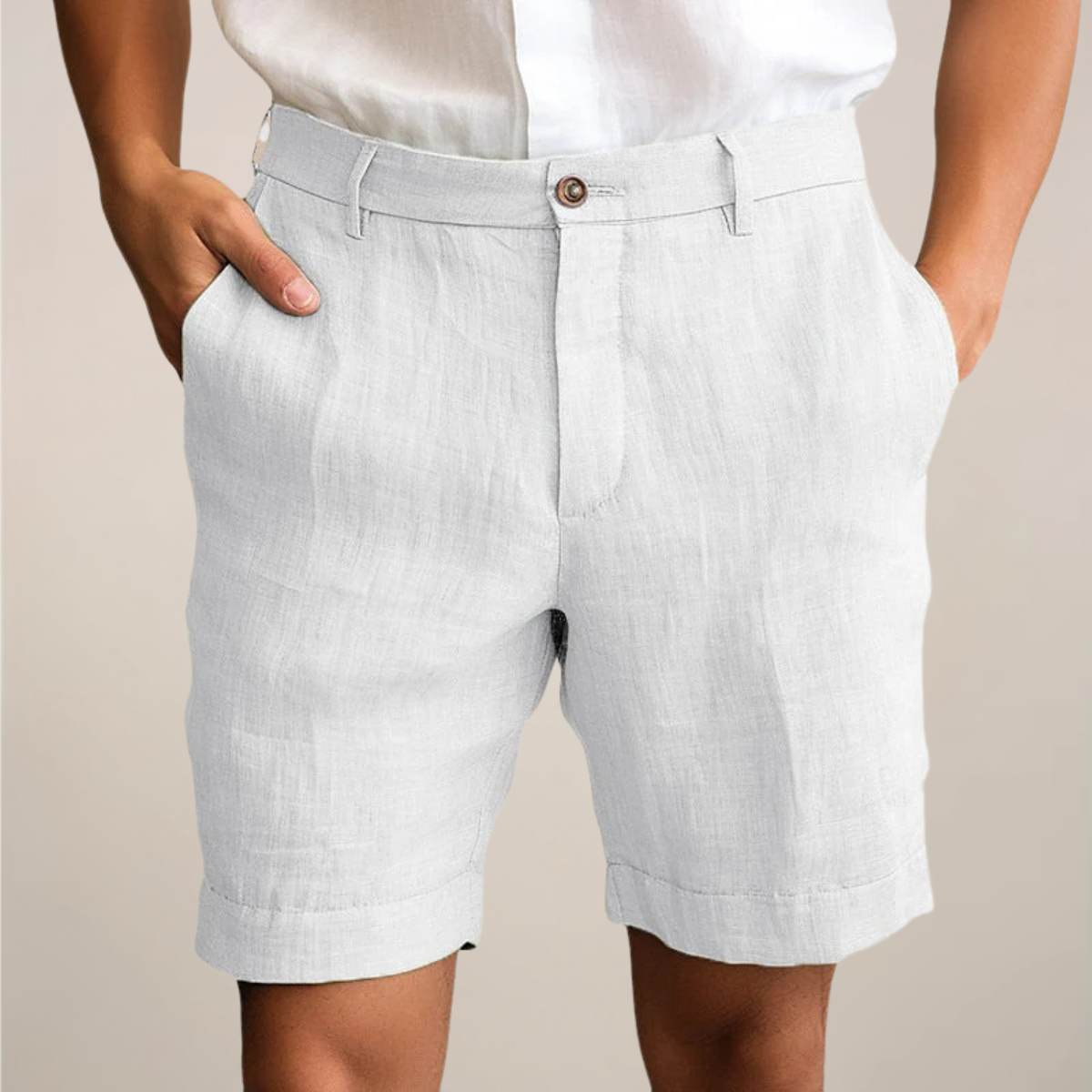 Pantaloncini Estivi Uomo Vestibilità Comoda - Image 3