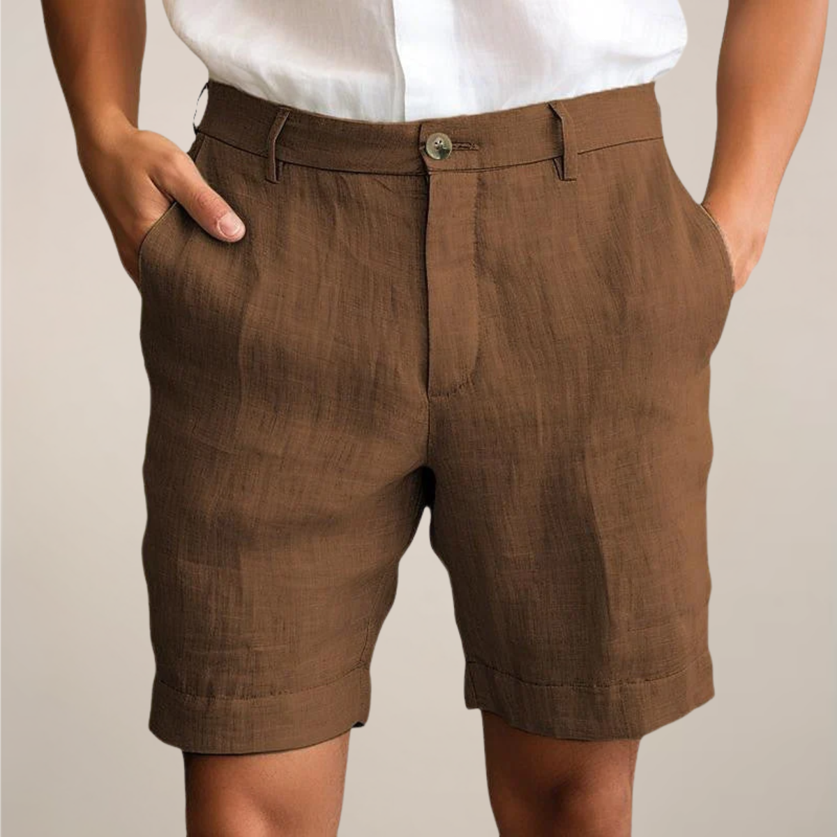 Pantaloncini Estivi Uomo Vestibilità Comoda - Image 5