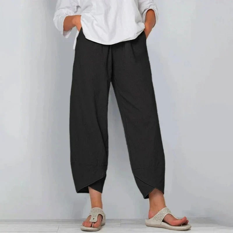 Pantaloni Estivi Pantaloni Leggeri Taglio Ampio - Image 6
