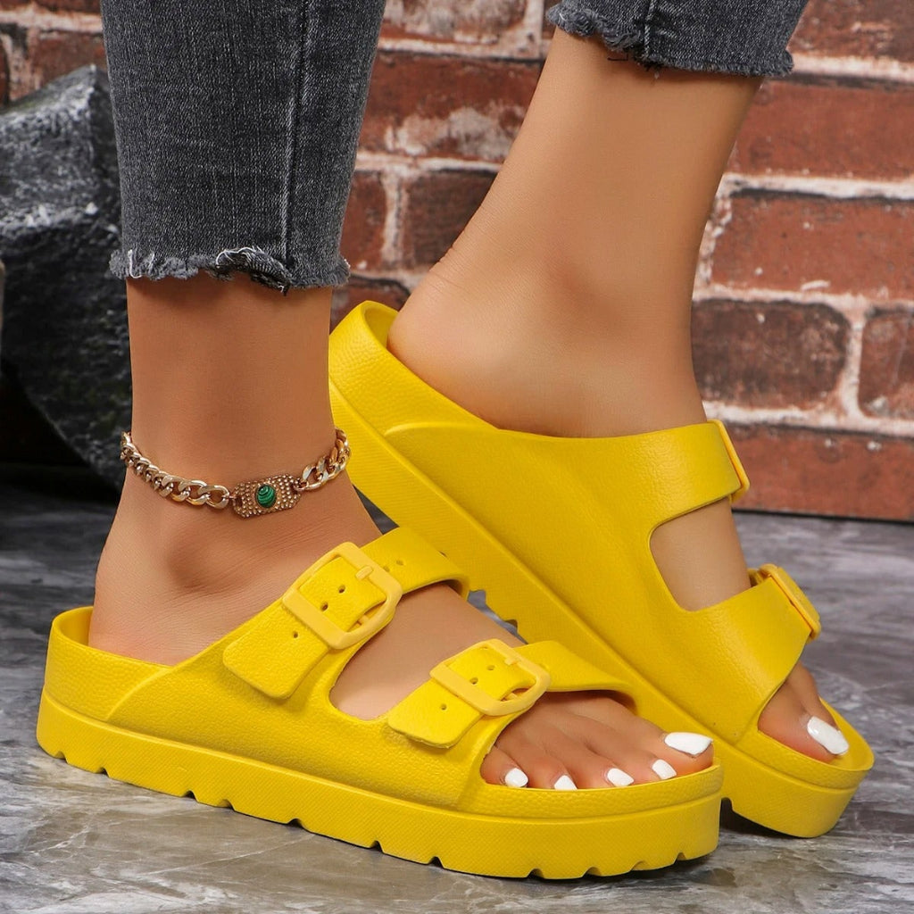 Pantofole Suola Spessa Design Confortevole - Image 2