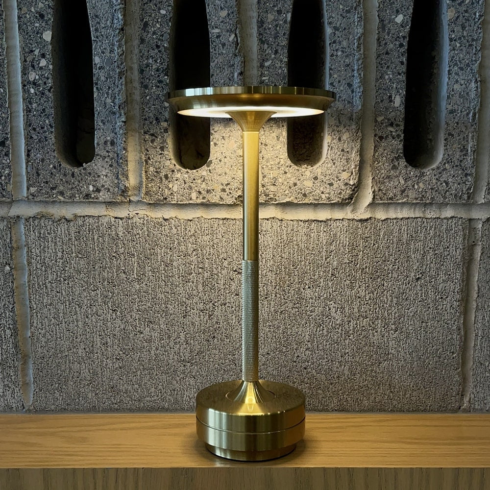 Lampada da Tavolo Wireless Ambient Metallic