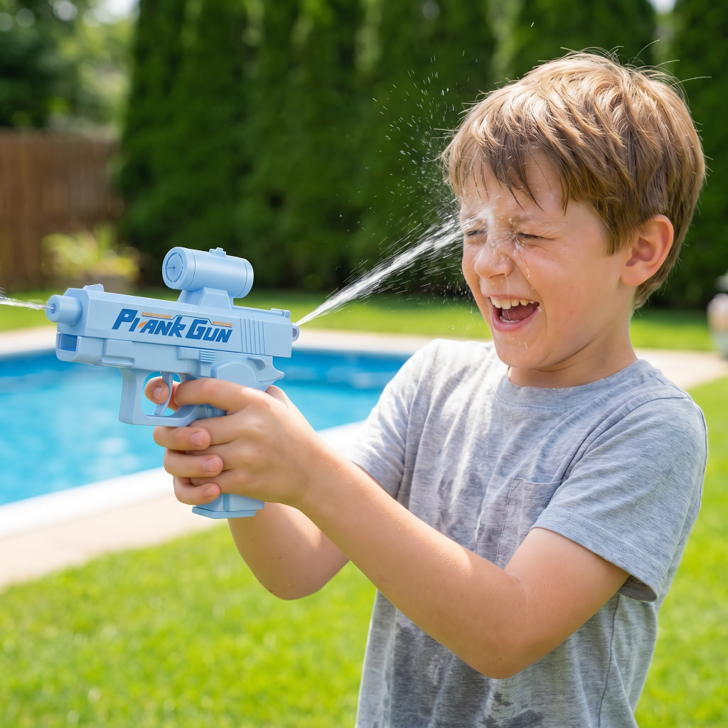 Pistola Acqua Giocattolo Bagno Spruzzatore Portatile - Image 1