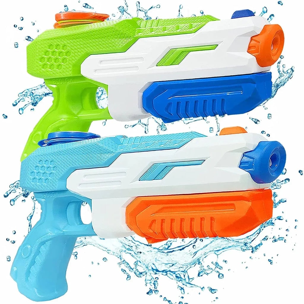 Pistola Acqua Giocattolo Outdoor Lungo Raggio Impugnatura Pompa - Image 2