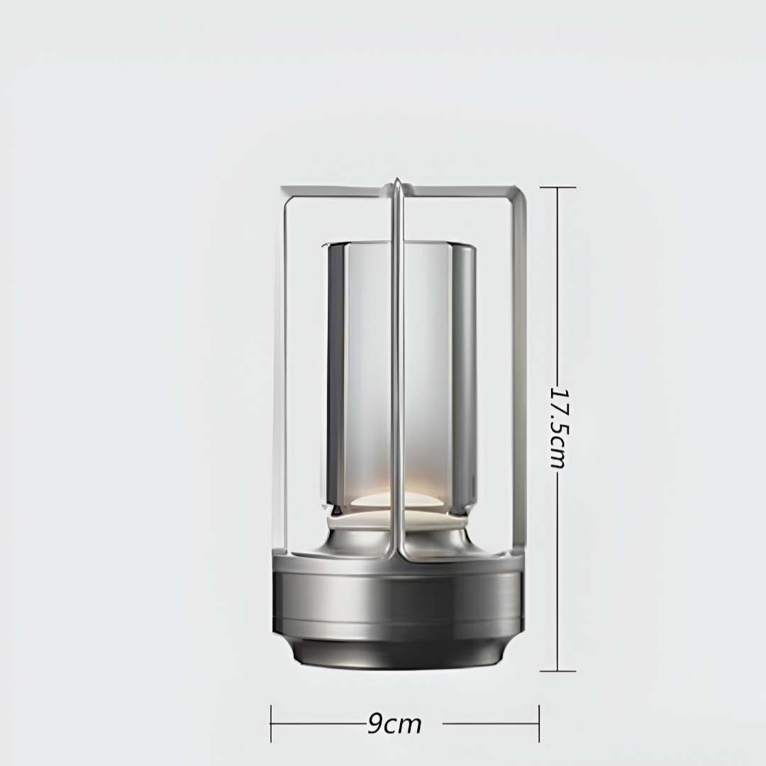 ElegantLight - Lampada da tavolo portatile e impermeabile