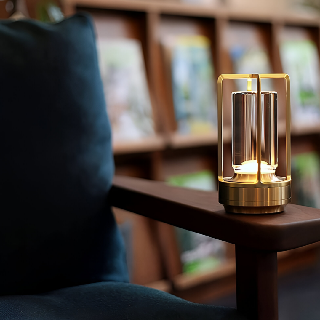 ElegantLight - Lampada da tavolo portatile e impermeabile