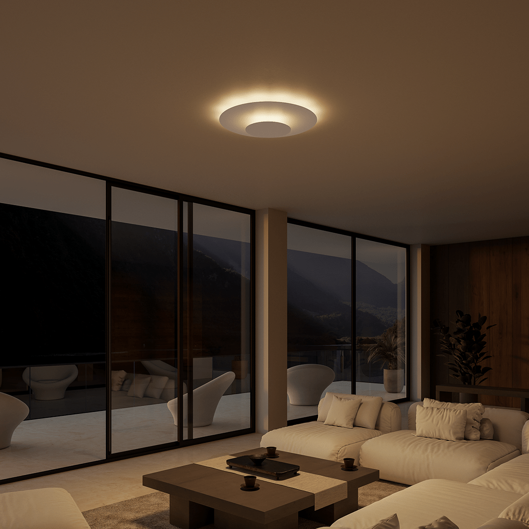 Plafoniere Rotonde Design Moderno Interno - Image 4