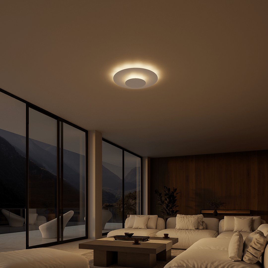 Plafoniere Rotonde Design Moderno Interno - Image 6