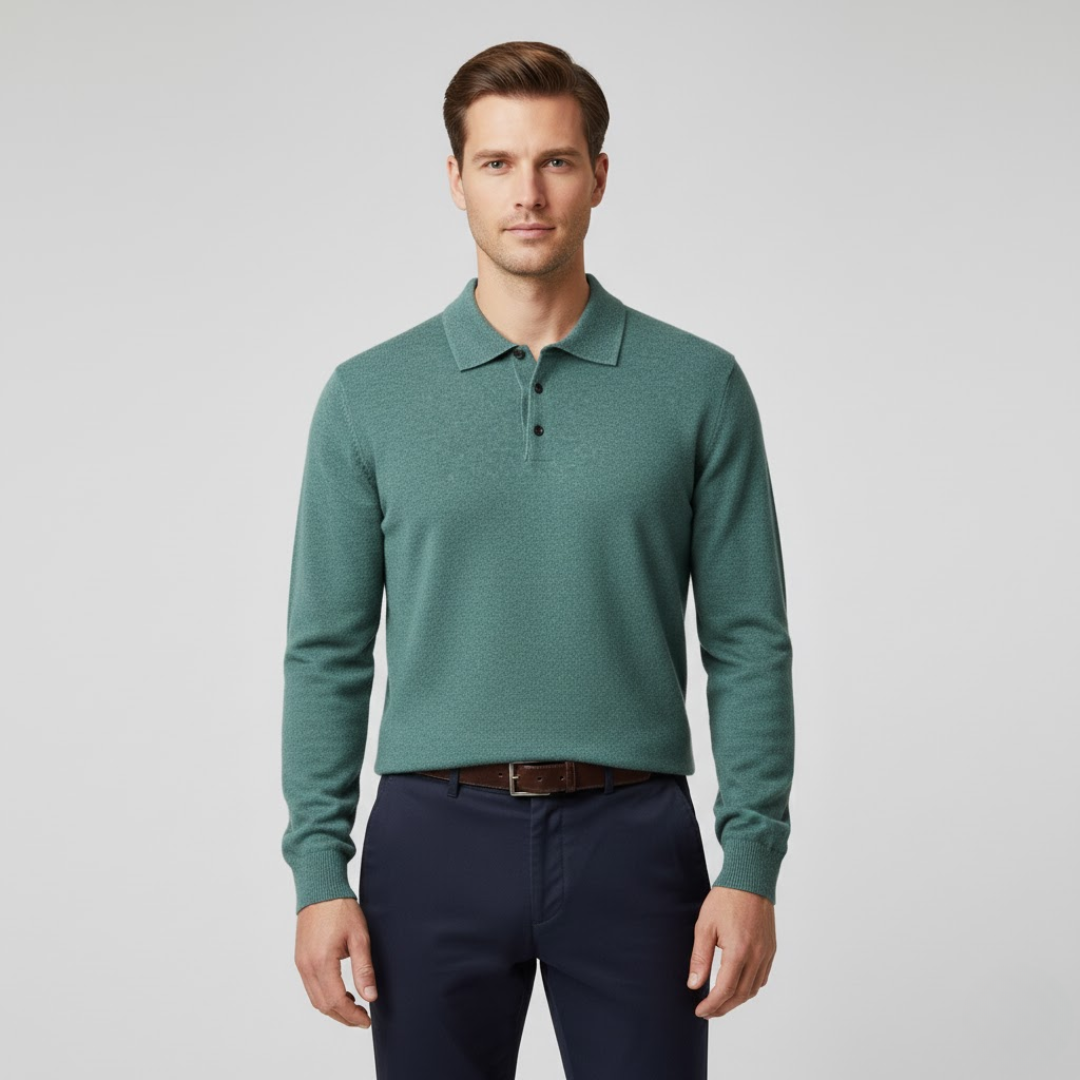 Luxury Polo Shirt Men Classic Elegance Comfort