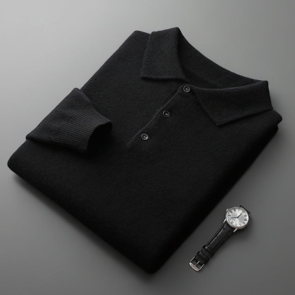 Luxury Polo Shirt Men Classic Elegance Comfort