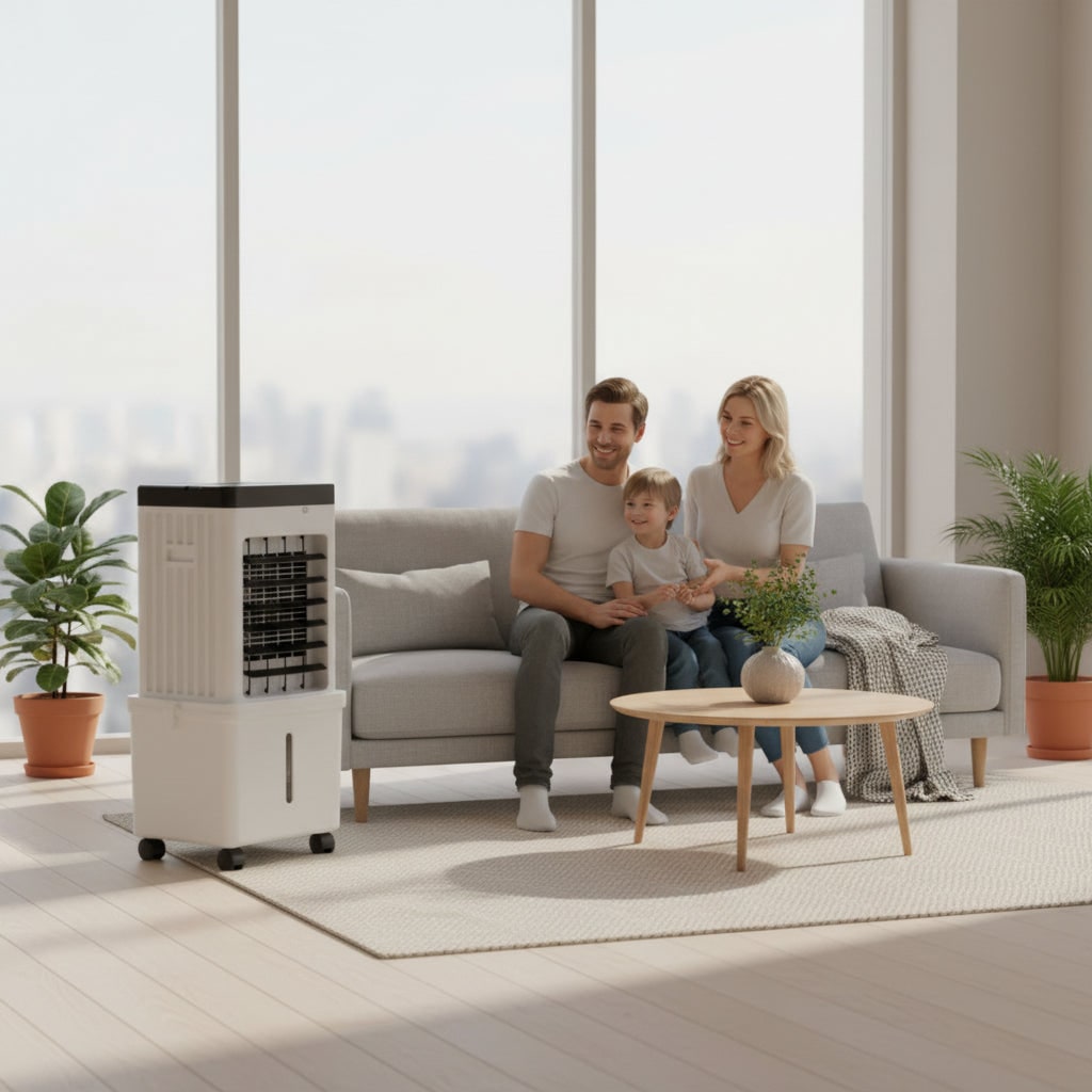 Ventilatore Estivo Condizionatore Portatile Compatto e Silenzioso