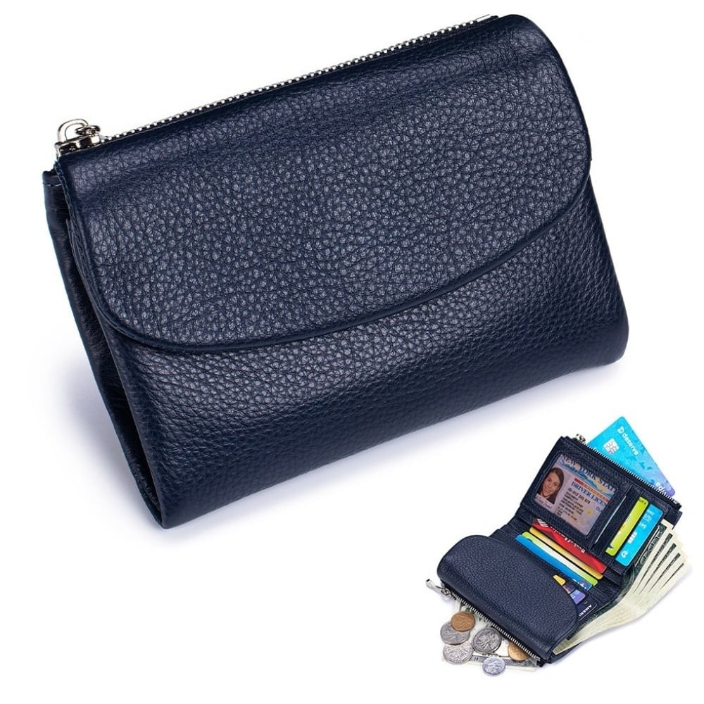 Portafoglio Donna RFID Porta Carte Monete Sottile - Image 17