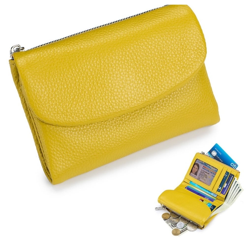 Portafoglio Donna RFID Porta Carte Monete Sottile - Image 6