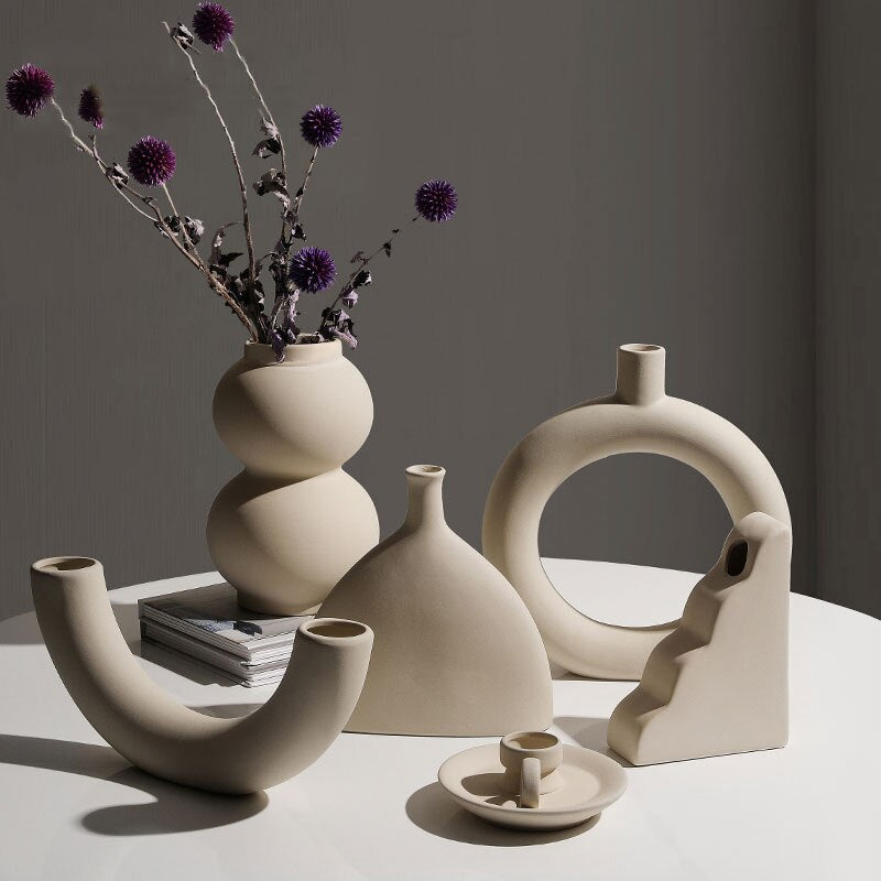 Elegante Vaso Athena