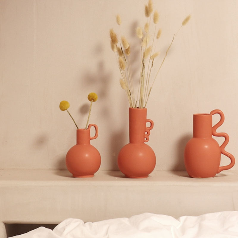 Vaso Cerâmico Elegante Aelia