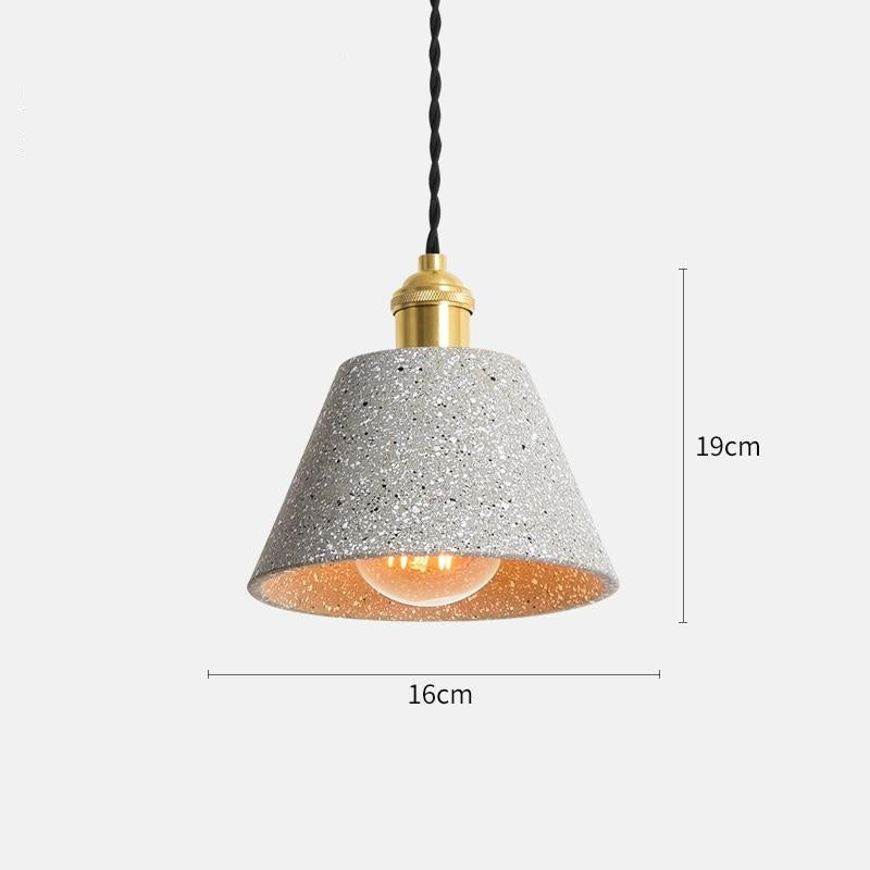 Lampade a sospensione classiche in cemento