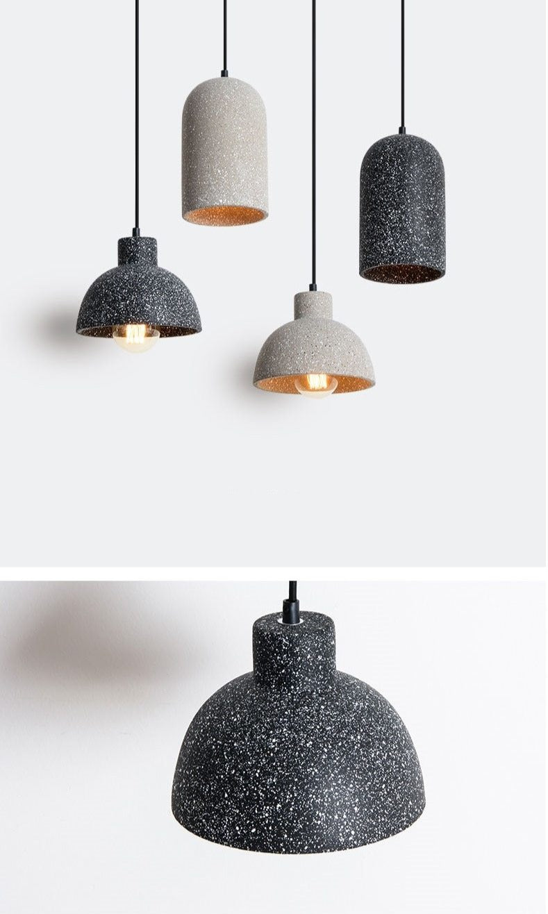 Lampade a sospensione classiche in cemento