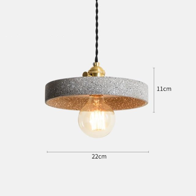 Lampade a sospensione classiche in cemento