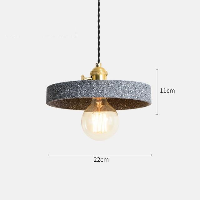 Lampade a sospensione classiche in cemento