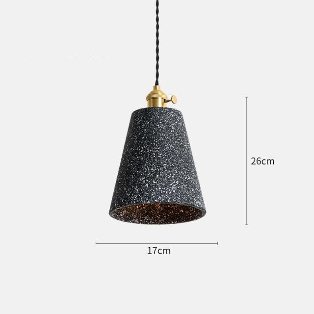 Lampade a sospensione classiche in cemento