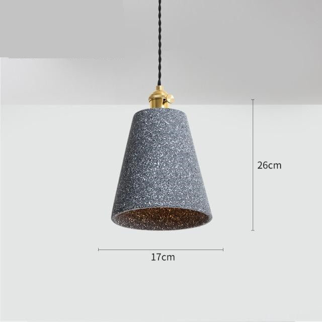 Lampade a sospensione classiche in cemento