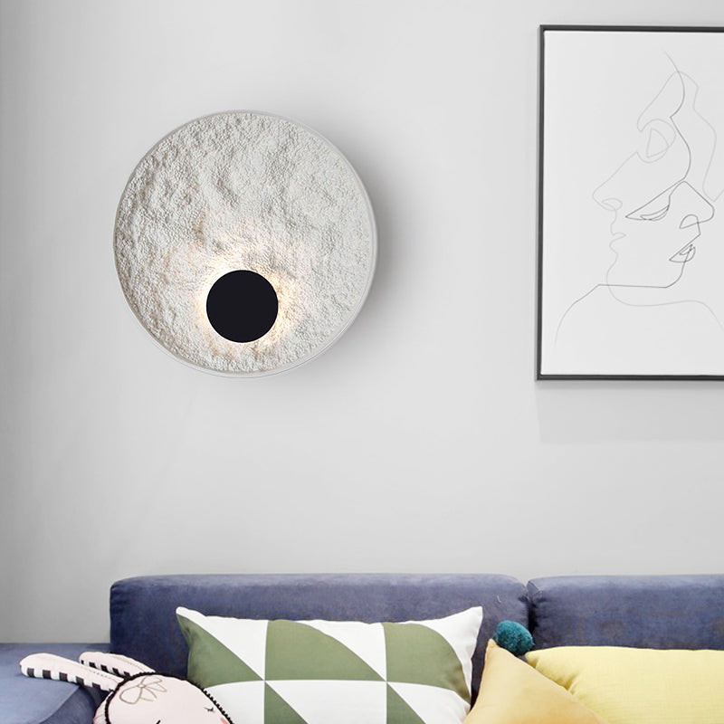 LunaGlow – Lámpara de Pared Redonda de Luna