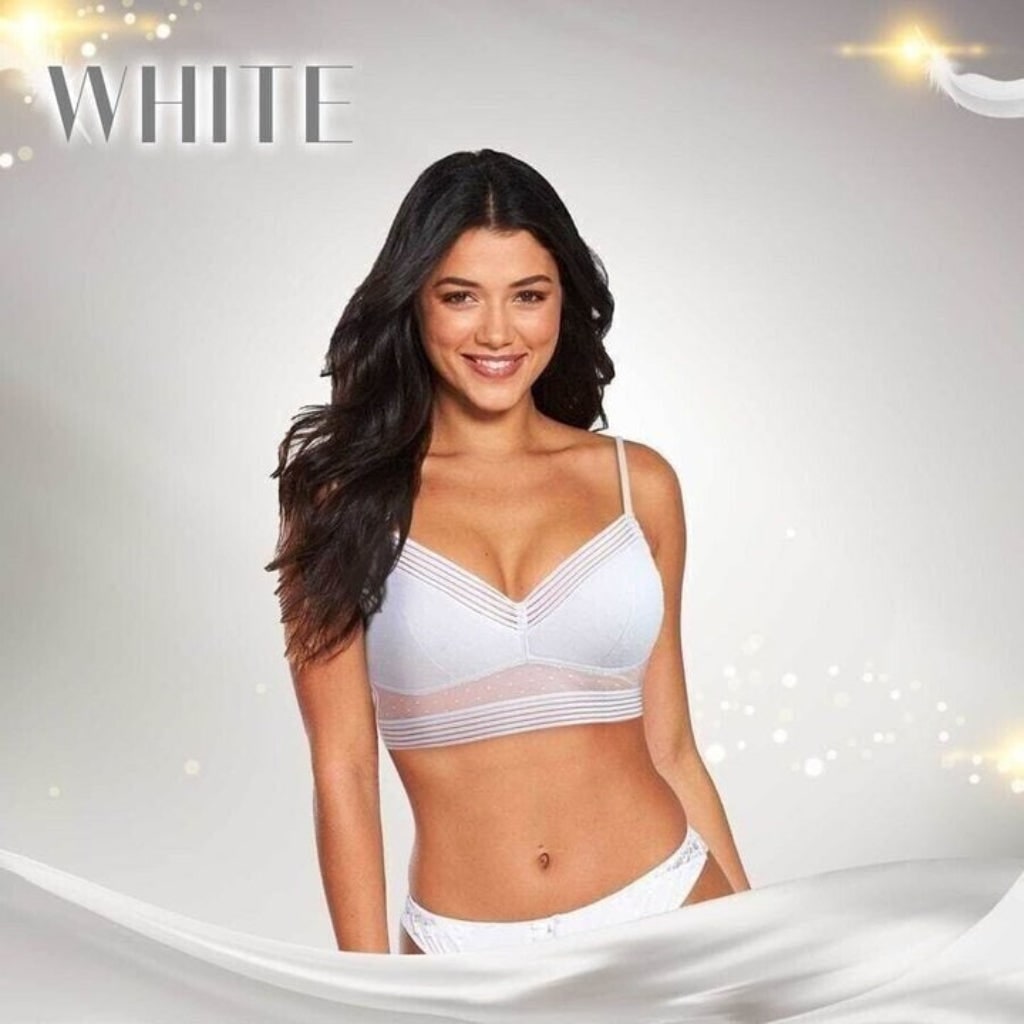 Reggiseno Donna Senza Ferretto Effetto Lifting Pizzo - Image 2
