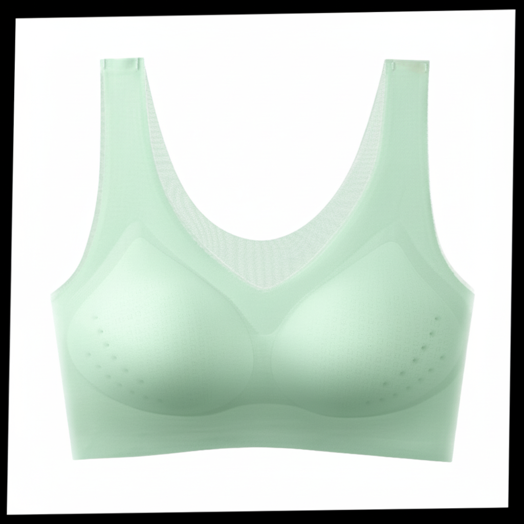 Reggiseno Senza Cuciture Comodo Scollo a V - Image 9