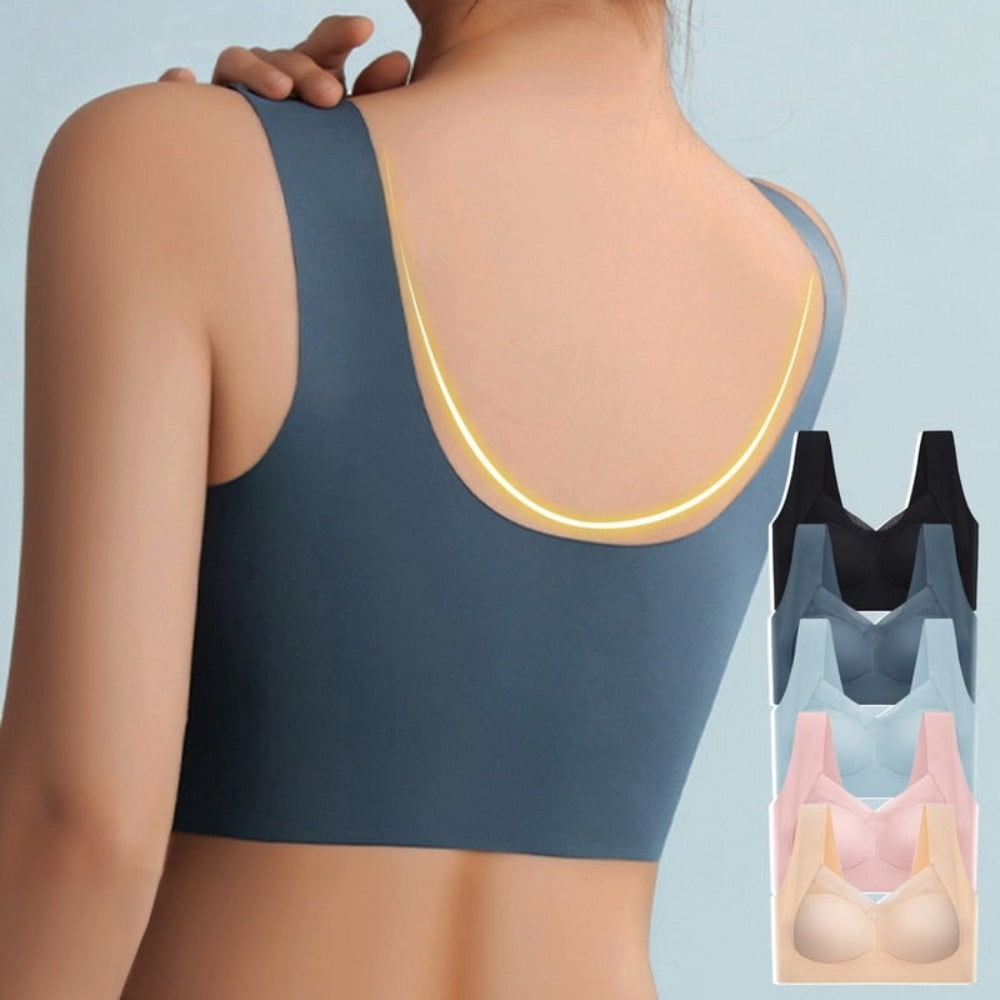 Reggiseno Senza Cuciture Push-Up Spalline Regolabili - Image 3