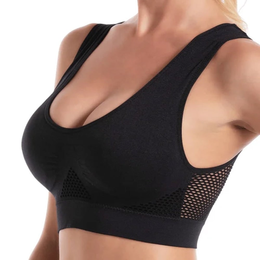 Reggiseno Sportivo Rete Senza Ferretto - Image 1