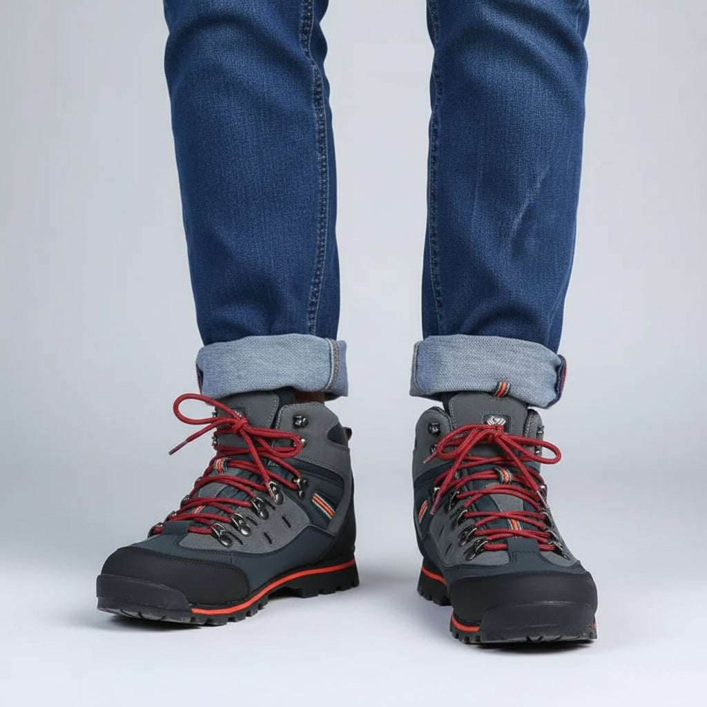 Scarpe Trekking Robuste Uomo Suola Antiscivolo Ogni Terreno