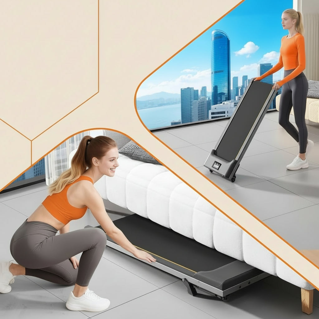Foldable Electric Treadmill Fitness Equipment Home Use