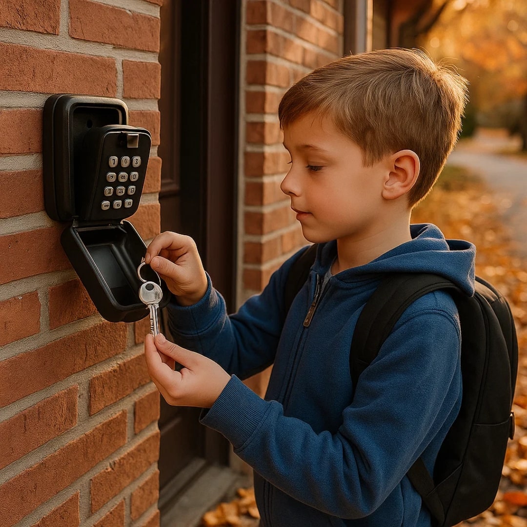 Schlüsseltresor Außen | Schlüsselsafe mit Code | SafeHaus - Image 2