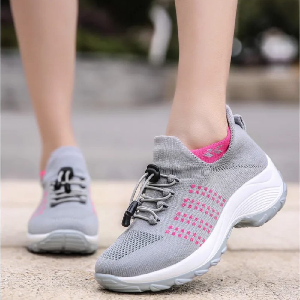 Scarpe Ortopediche Camminata Antiscivolo Traspiranti Lacci - Image 5
