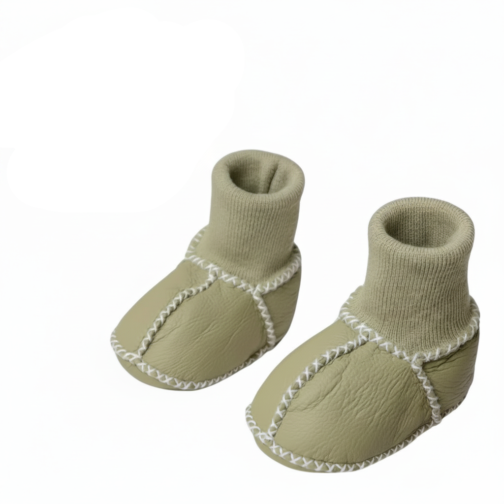 Scarpine Neonato Fodera Peluche Suola Antiscivolo - Image 4