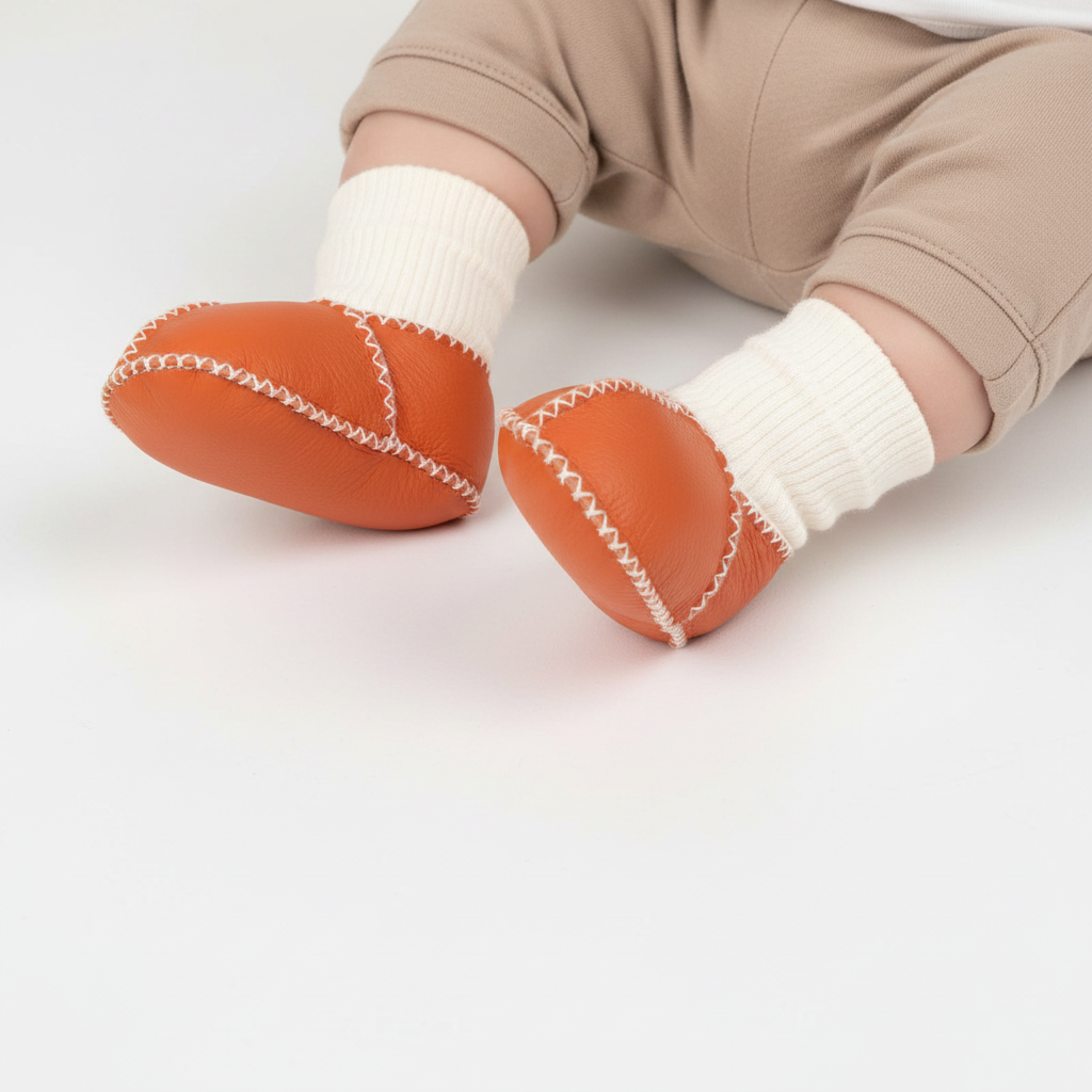Scarpine Neonato Fodera Peluche Suola Antiscivolo - Image 8