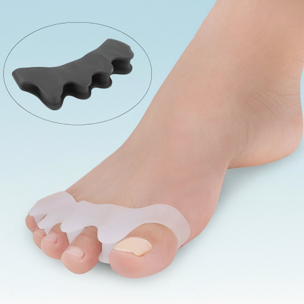 Separatore Ortopedico Dita Dei Piedi Supporto Cura Piedi - Image 1