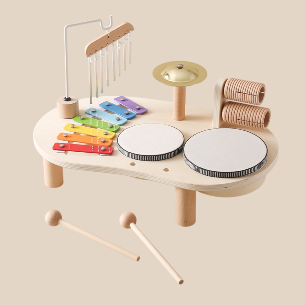 Set Percussioni Musicali Giocattolo Gioco Interattivo - Image 2