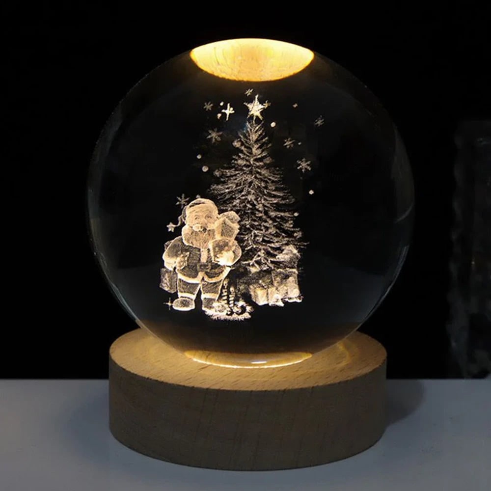 Sfera Cristallo Luminosa Decorativa Accento Casa Unico - Image 25