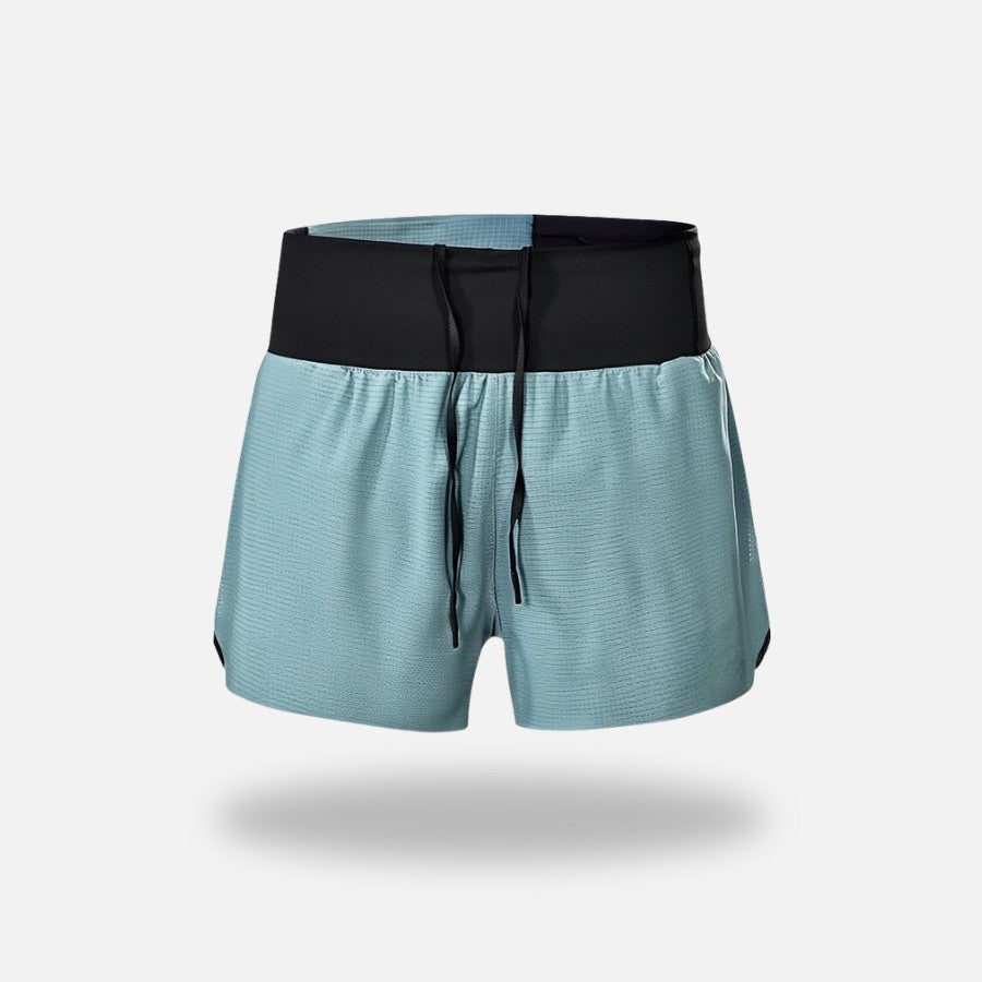 Shorts Da Corsa Running Traspiranti Con Tasca Zip Shorts Estivi - Image 2