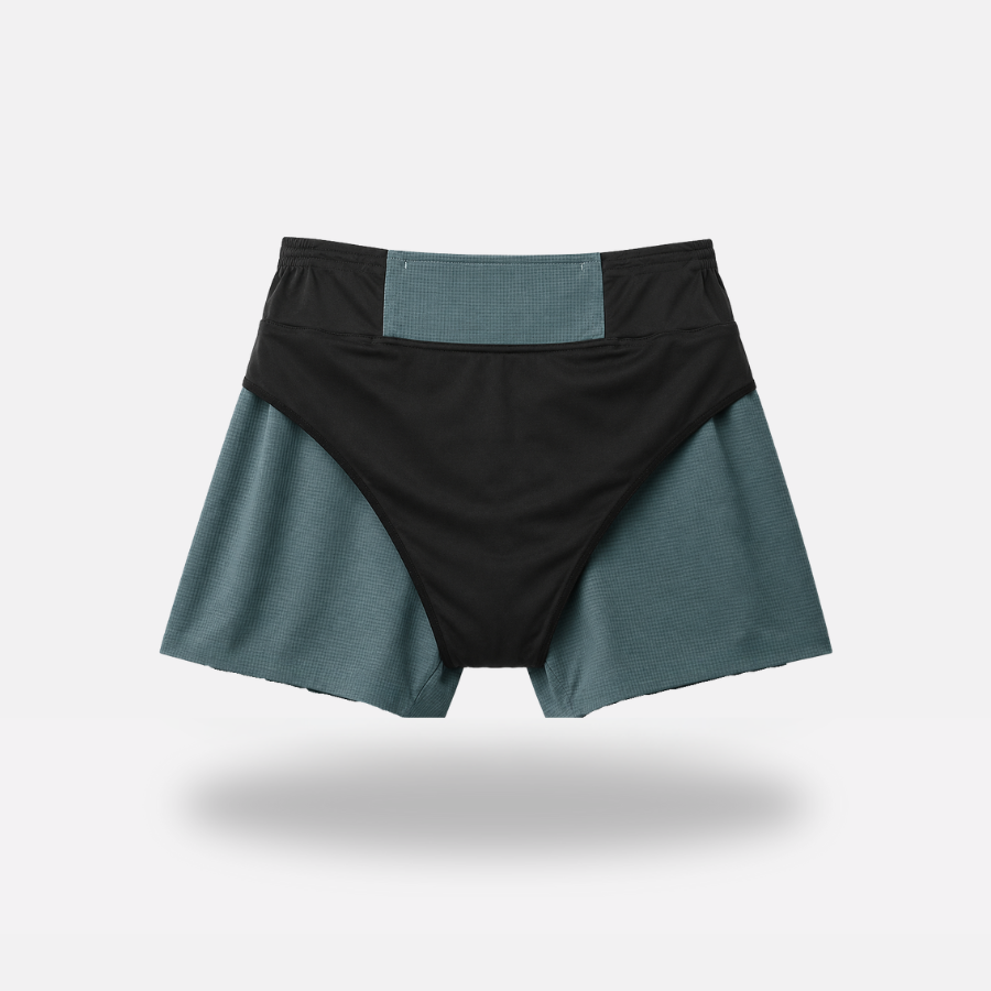 Shorts Da Corsa Running Traspiranti Con Tasca Zip Shorts Estivi - Image 5