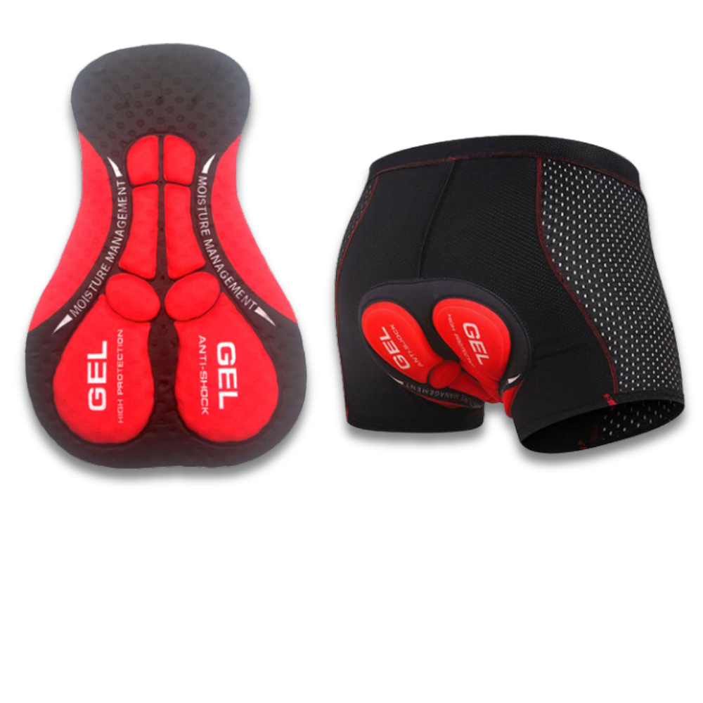 Men's Cycling Shorts Gel Pad Breathable Long Bike Rides