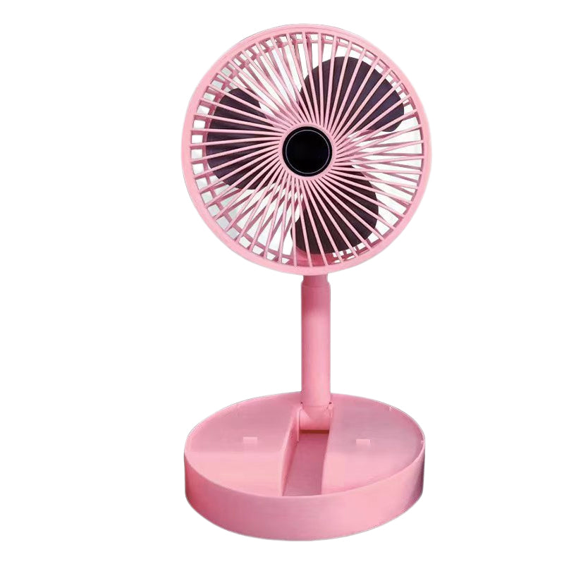 Ventilatore da tavolo telescopico pieghevole ricaricabile