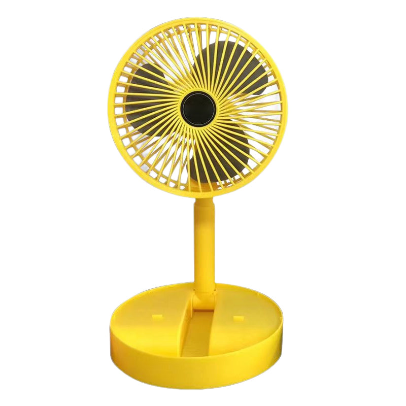 Ventilatore da tavolo telescopico pieghevole ricaricabile