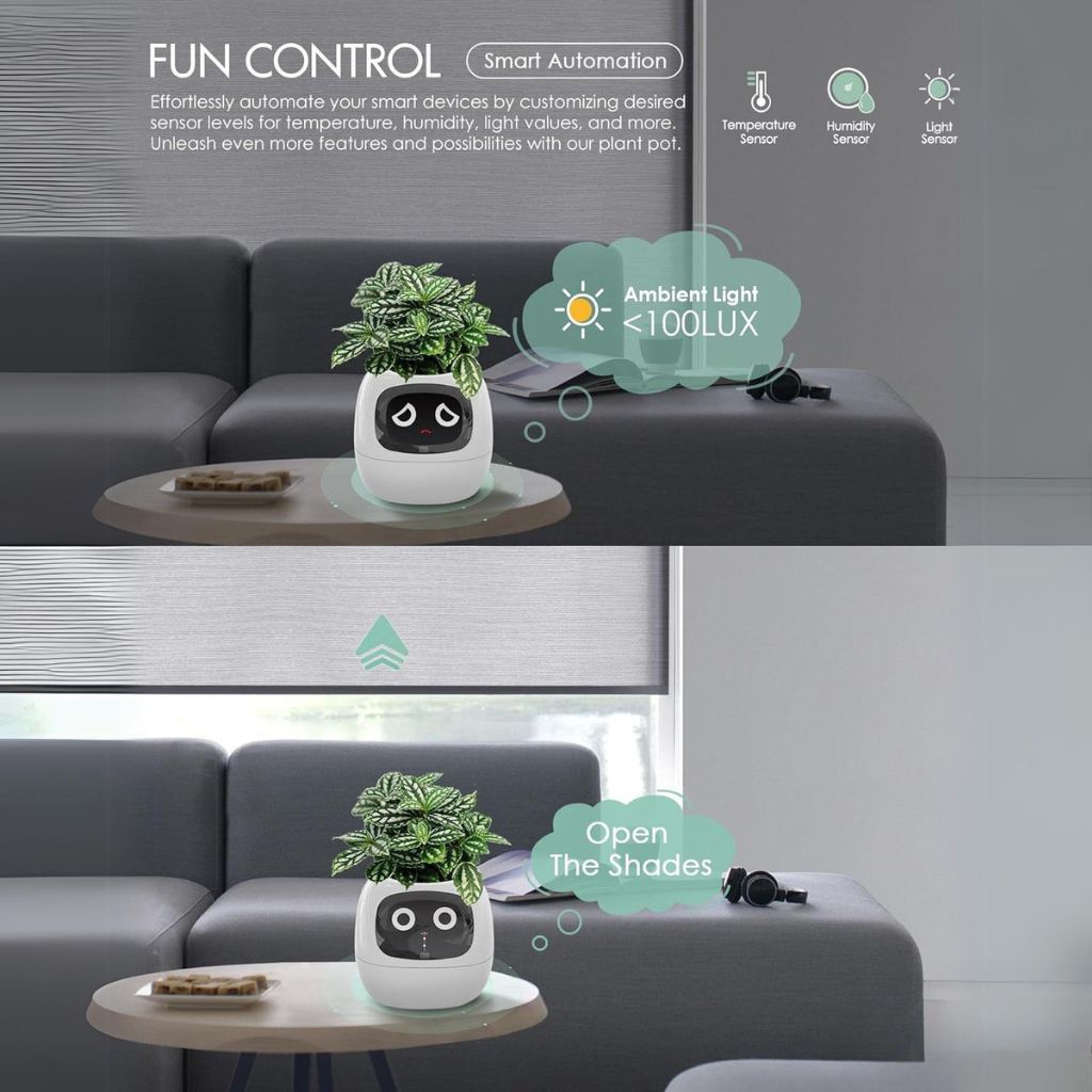 Vaso Delgado para Plantas Hera - Cuidado Inovador de Plantas