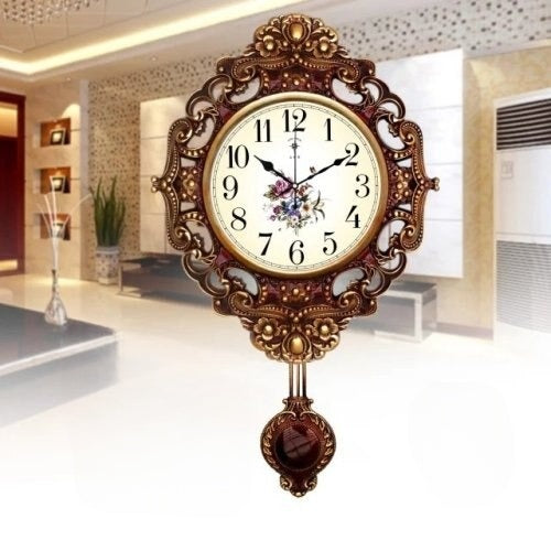 Orologio da parete oscillante di lusso