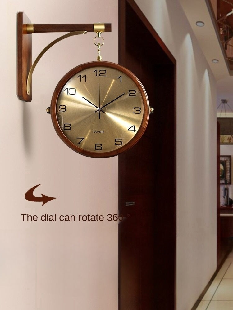 Orologio da parete Eleganza Doppia Faccia